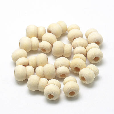 Unfinished Wood Beads