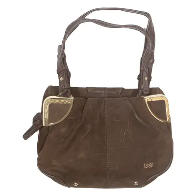 LANCEL Womens Shoulder Bag Brown 90s