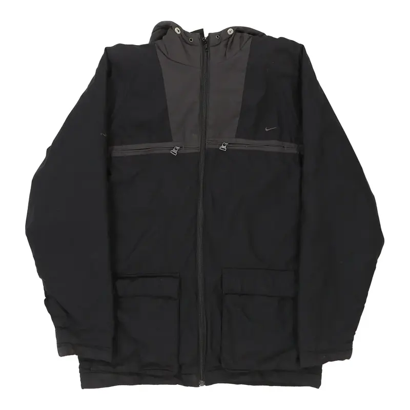 Nike Jacket - XS Black Nylon