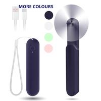Portable Handheld Fan for Summer, 1 Count Foldable Small Fan with 3 Wind Speed, USB Rechargeable Mini Hand Held Fan, Durab...