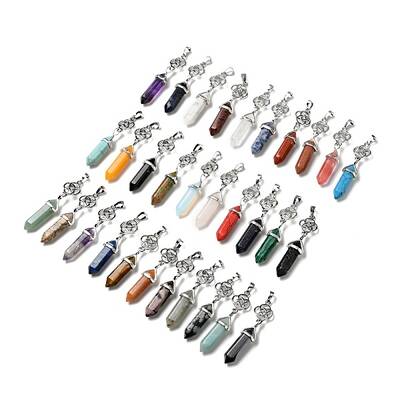 Natural & Synthetic Gemstone Pendant