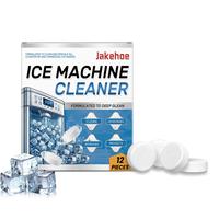 Ice Machine Cleaner Maker 12Pack/24Pack Clean Tablets, Nickel Safe Scale Remover for Countertop, Kitchen Accessories Tool  fo...