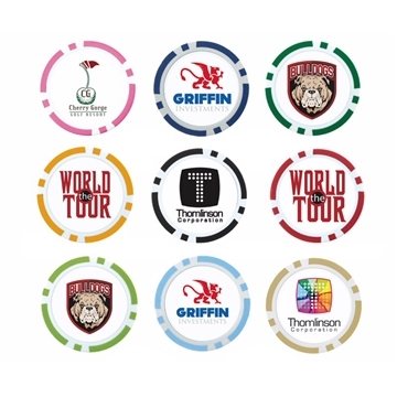 100 Promotional Poker Chip Ball Marker