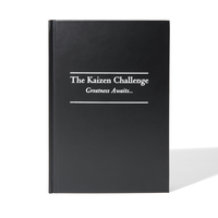 The Kaizen Challenge - Self Improvement Journal for Men & Women - Daily Planner and Habit Tracker for Productivity, Disciplin...