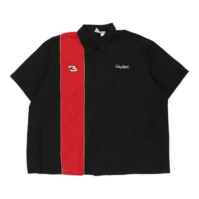 Dale Earnhardt 3 Winners Circle Nascar Short Sleeve Shirt - 2XL Black Cotton
