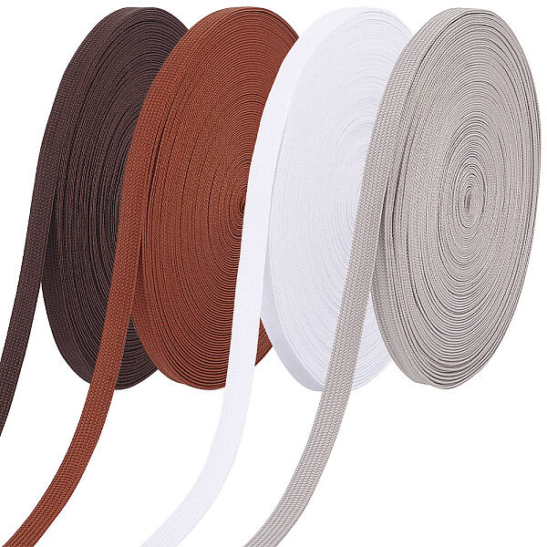 80 Yards 4 Colors Polyester Hollow Ribbon