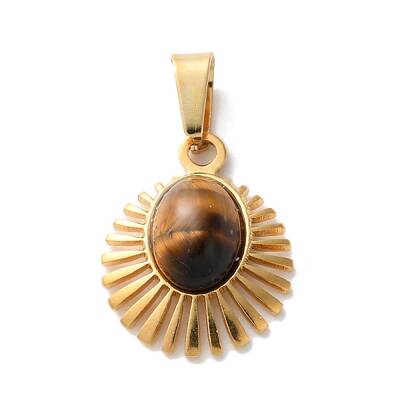 Natural Tiger Eye Pendants