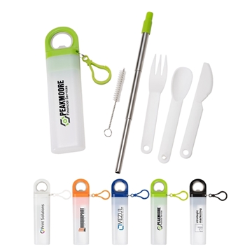 75 Customized Griffith 3-in-1 Metal Straw, Cutlery Set & Bottle ...