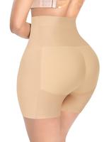 COODO Winter 2025 Women's Adaptation Panties Beige Plain Fit Compression Basic Minimalist Womenswear Shapewear
