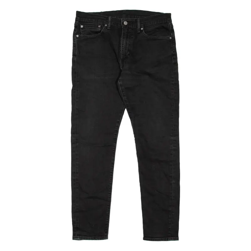 LEVI'S 512 Jeans Mens Black Slim Tapered W33 L29