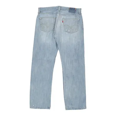 501 Levis Jeans - 32W 31L Light Wash Cotton
