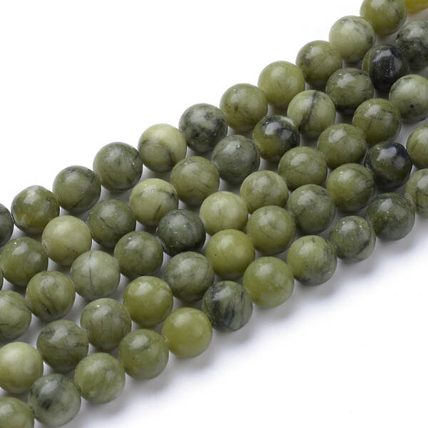 Natural Xinyi Jade/Chinese Southern Jade Beads Strands