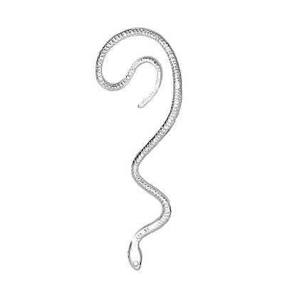 Alloy Snake Cuff Earrings for Girl Women Gift