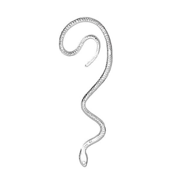 Alloy Snake Cuff Earrings for Girl Women Gift