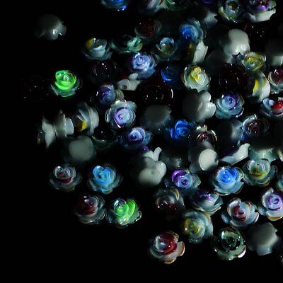Luminous Opaque Resin Cabochons