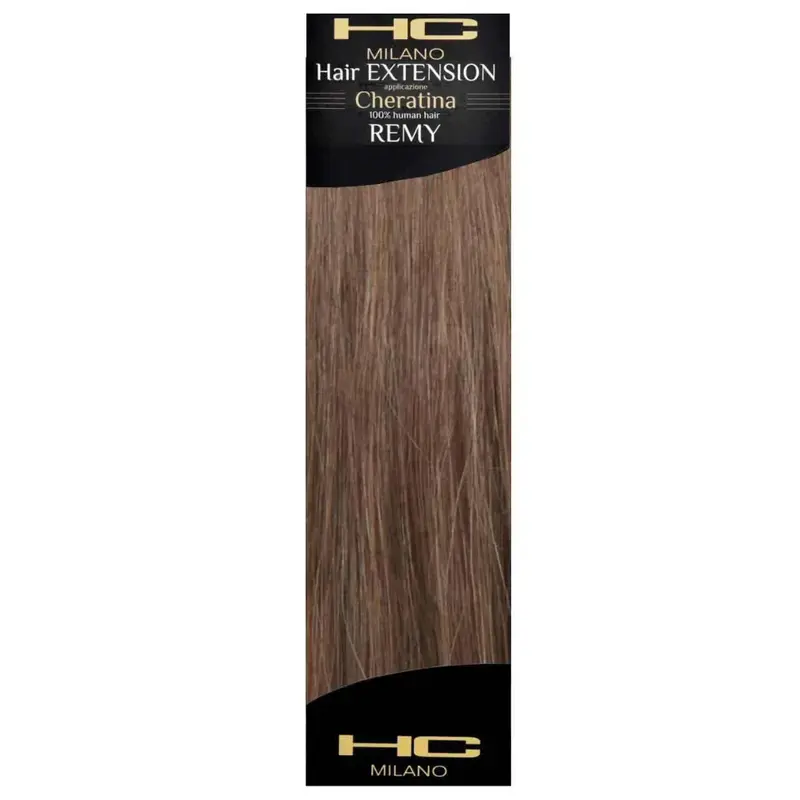 Hc milano Remy Keratin Extensions 50/55 cm Col.19 Light Blonde EC 8.00
