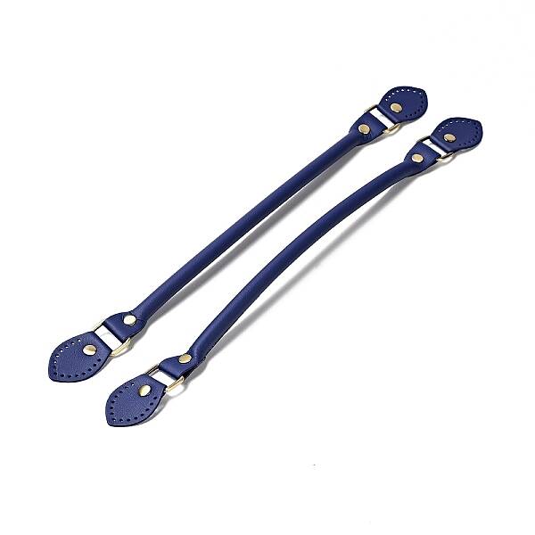 Leaf End Microfiber Leather Sew on Bag Handles