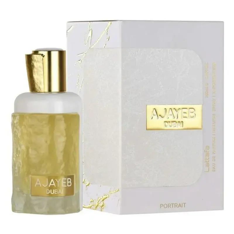 Lattafa Ajayeb Dubai Portrait Perfume for Women - Eau de Parfum Spray 3.4 oz