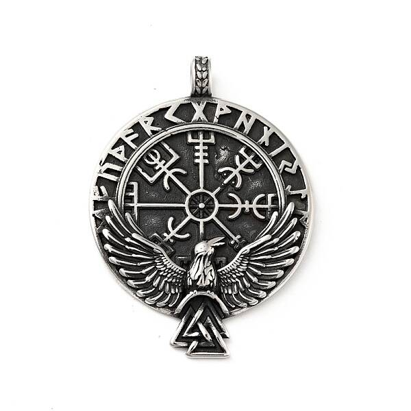 304 Stainless Steel Viking Pendants