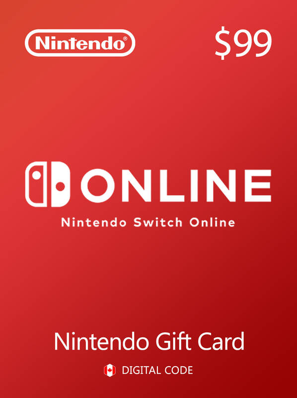 Nintendo Gift Card 99 CAD Canada | Nintendo