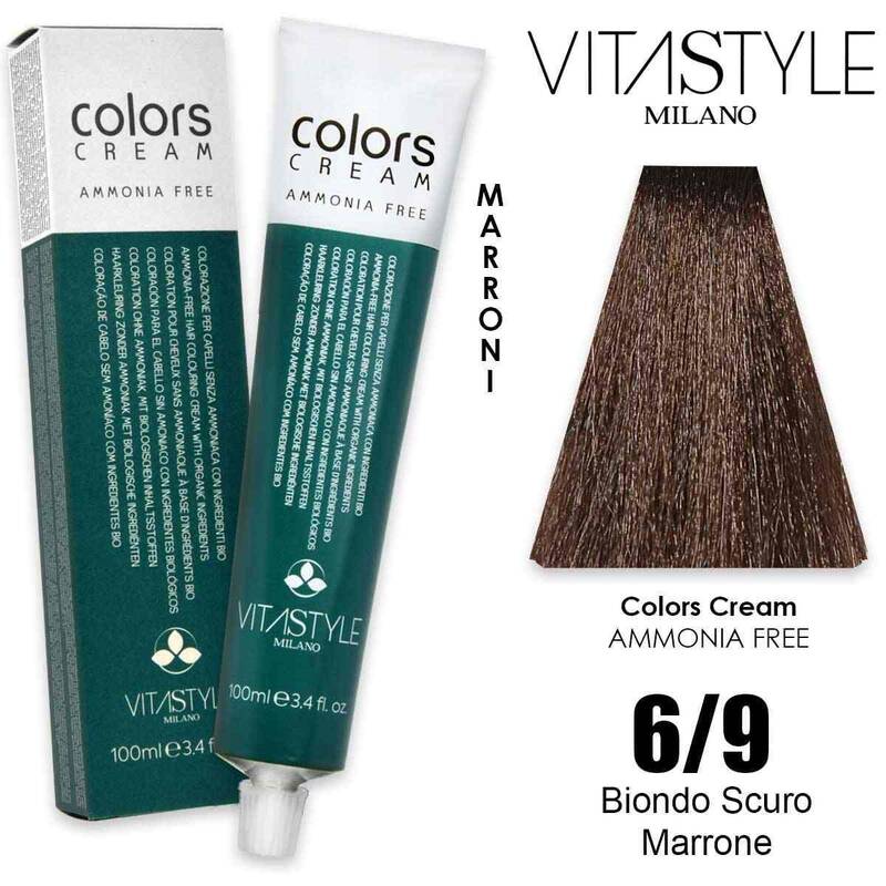 Vitastyle Colors Crema Senza Ammoniaca 100 Ml 6.9