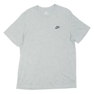 NIKE Mens T-Shirt Grey L