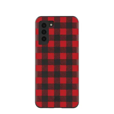 Black Flannel Samsung Galaxy S21 Case