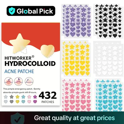 432count Acne Patches, Alcohol-Free & Fragrance-Free, Effective Coverage for Blemishes, Perfect Halloween Gift, Single Pack