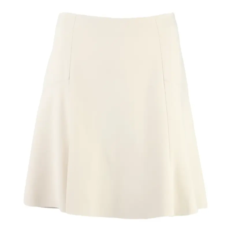PINKO Womens Skater Skirt Cream Short UK 12