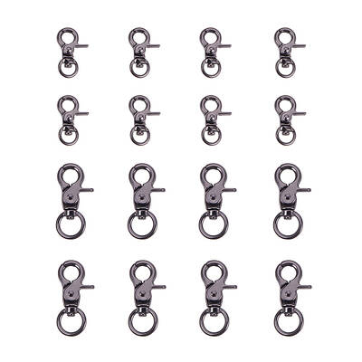 Zinc Alloy Swivel Lobster Claw Clasps
