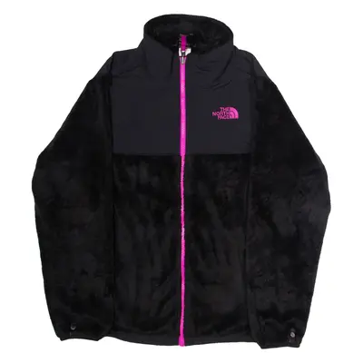 THE NORTH FACE Girls Fleece Jacket Black XL