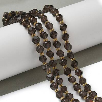 Natural Ice Obsidian Beads Strands