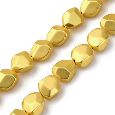 Electroplate Glass Beads Strands