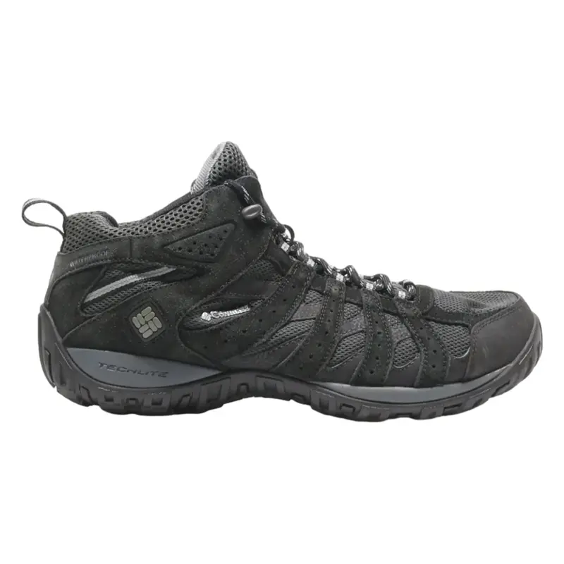 COLUMBIA Hiking Boots Black Synthetic Mens UK 11