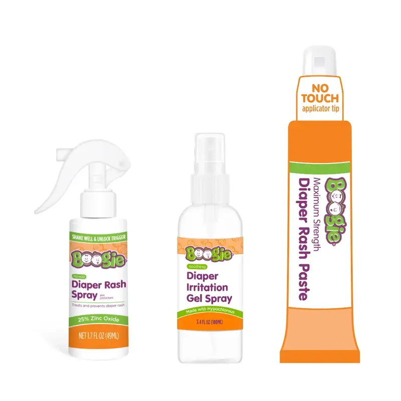 Boogie Diaper Irritation and Rash Solution Bundle