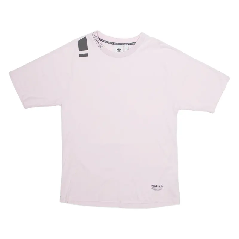 ADIDAS Mens T-Shirt Pink M