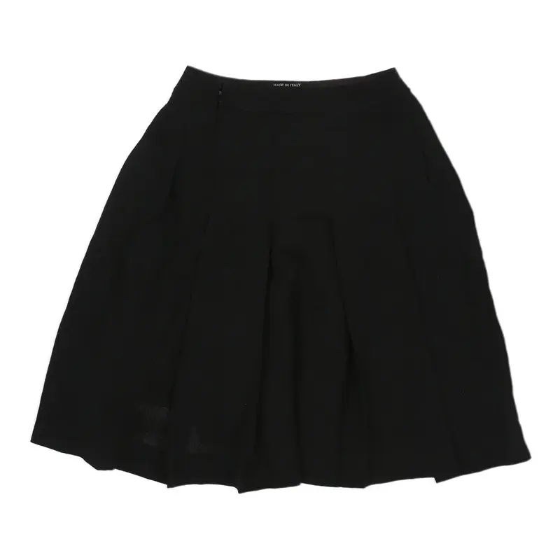 Louis Feraud Skirt - 26W UK 6 Black Cotton | Size: UK 6