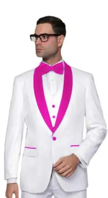 Hot Pink Tuxedo