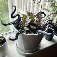 Octopus Tentacles Design Garden Decor, 7 Counts/set Creative Garden Decor, Outdoor Garden Decor, Home Decor, Garden Supplies,...