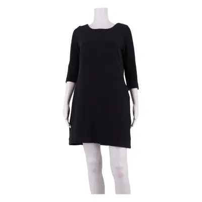 GANNI Pockets Womens A-Line Dress Blue Knee Length S