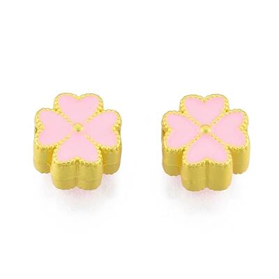 Alloy Enamel European Beads
