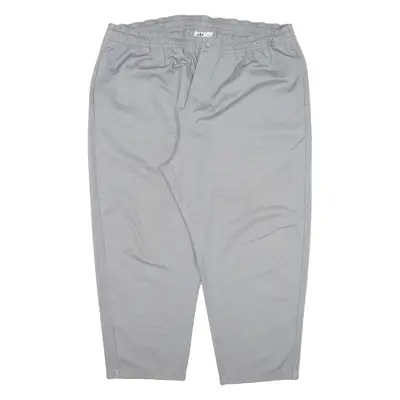 ADIDAS Mens Trousers Grey Relaxed Straight W40 L25