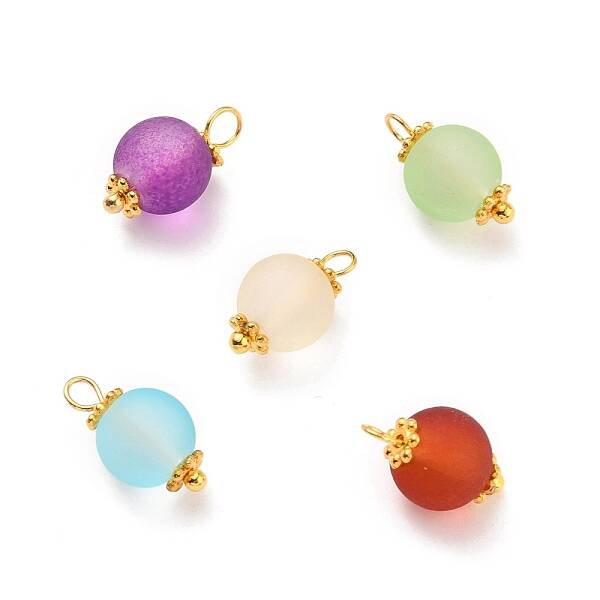 Transparent Frosted Glass Pendants