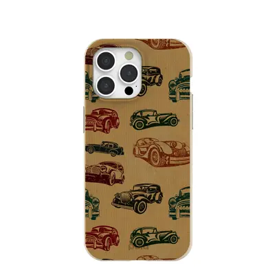 London Fog Retro Car iPhone 15 Pro Max Case