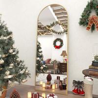 Full-Length Mirror, Aluminum Alloy Frame, Upgraded Nano Glass, 21\