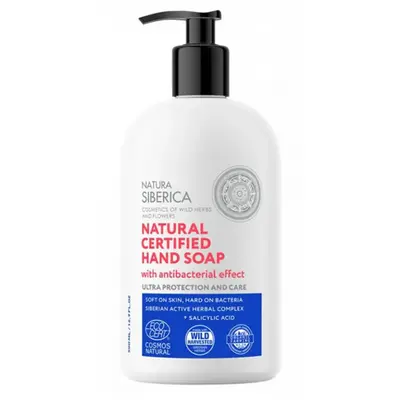 Natura Siberica Soap Naturale Hand Certificate 500ml