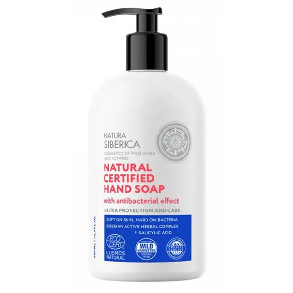 Natura Siberica Soap Naturale Hand Certificate 500ml