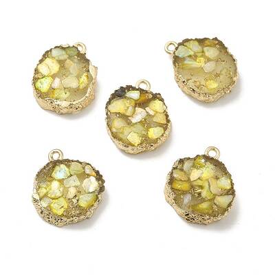 Transparent Resin Pendants