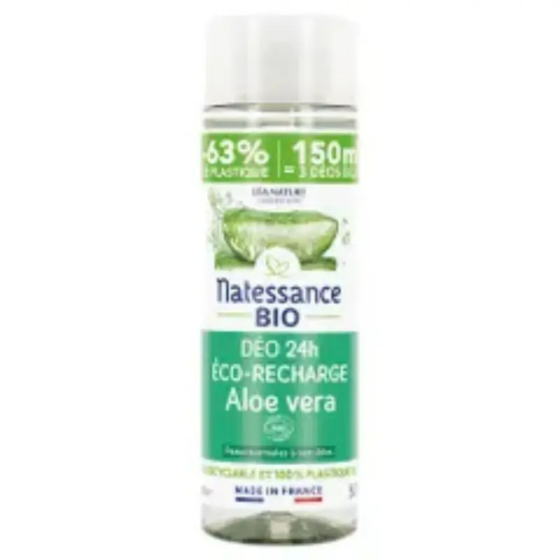 Natessance Eco Refill Deodorant 24h Verbena Bio All skin types 150ml