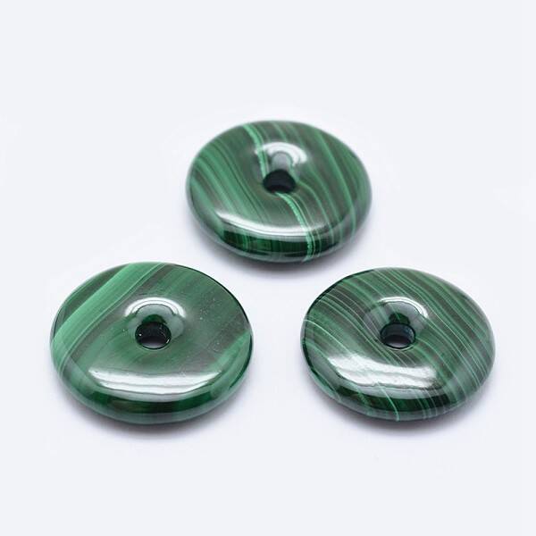 Natural Malachite Pendants